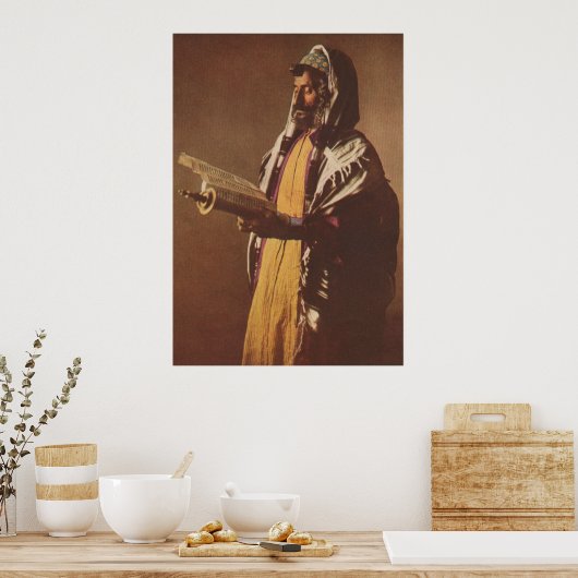 Yemeni Jew, 1914 Nat'l Geographic Mag Illustration Poster (Keuken)