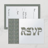 Yemenite Silver RSVP (Voorkant / Achterkant)