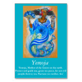Yemoja-tabelkaart Kaart (Voorkant)
