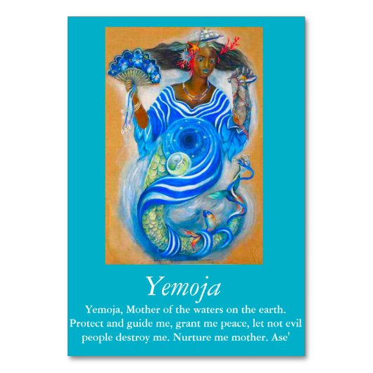 Yemoja-tabelkaart Kaart (Voorkant)