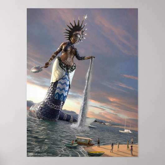 Yemoya/Iemanja Poster (Voorkant)