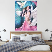 Yen Canvas Afdruk (Insitu (Slaapkamer))