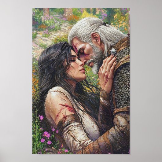 Yen & Geralt Poster (Voorkant)