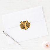 Yen-valutastickers Ronde Sticker
