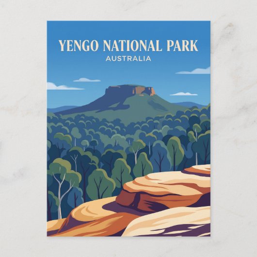 Yengo National Park Australië Briefkaart (Voorkant)