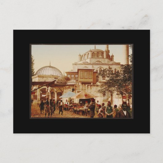 Yeni Valide-moskee in Istanbul Briefkaart (Voorkant)