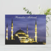 Yeni Valide moskee uitnodiging (Staand voorkant)