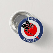 Yenko Stinger  Design Ronde Button 3,2 Cm (Voorkant /achterkant)
