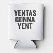 Yenta's Gonna Yent Funny Jewish Hanukkah Holiday Blikjeskoeler (Voorkant)