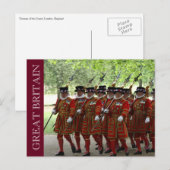 yeoman british guard briefkaart (Voorkant / Achterkant)