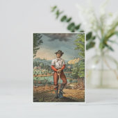 Yeoman Farmer Briefkaart (Staand voorkant)