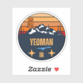 Yeoman, Indiana Sticker (Vel)