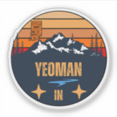 Yeoman, Indiana Sticker (Voorkant)