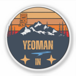 Yeoman, Indiana Sticker