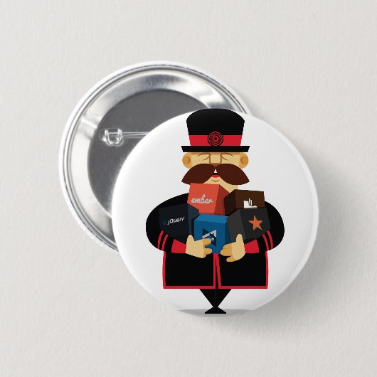 Yeoman-knop Ronde Button 5,7 Cm (Voorkant /achterkant)