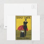 Yeoman of the Guard  Opera Poster Briefkaart (Voorkant / Achterkant)