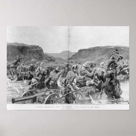 Yeomanry verrast door een drift poster (Voorkant)