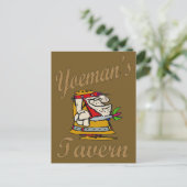 Yeoman's Tavern, kunstspeler Briefkaart (Staand voorkant)