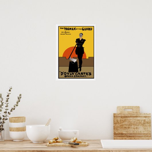 Yeomen van het Poster van de Guard Imitation (Keuken)