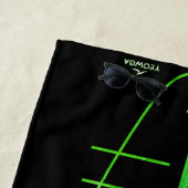 YEOWGA pop-up Beach Towel Strandlaken (In situ)