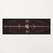 Yeowga Surf Yoga Fitness Mat Pop up Practice (Voorkant (horizontaal))