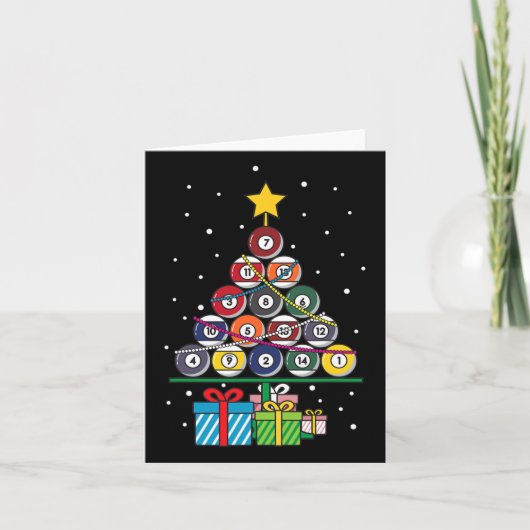 Yeoys Sport en Activiteit Geschenken Billiard LL X Kaart (Voorkant)