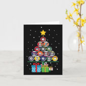 Yeoys Sport en Activiteit Geschenken Billiard LL X Kaart (Gele Bloem)