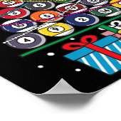 Yeoys Sport en Activiteit Geschenken Billiard LL X Poster (Hoek)