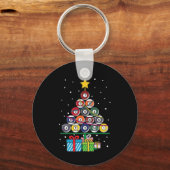 Yeoys Sport en Activiteit Geschenken Billiard LL X Sleutelhanger (Voorkant)