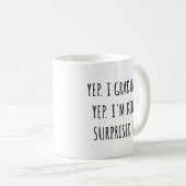 Yep I graduated Yep I'm surprised too Graduation Koffiemok (Voorkant rechts)