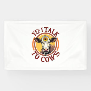 Yep ik praat met Koeien Grappige melkveehouder Ko Spandoek