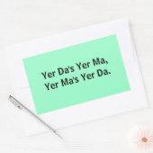 Yer Da's Yer Ma: Stickers (Envelop)