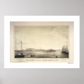 Yerba Buena (nu San Francisco) Poster van de lente (Voorkant)