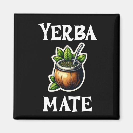 Yerba Mate Magneet (Voorkant)