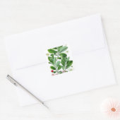 Yerba Mate Vierkante Sticker (Envelop)