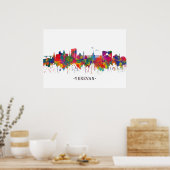 Yerevan Armenia Skyline Poster (Keuken)