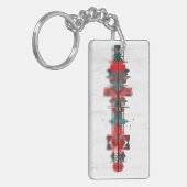 Yerevan Armenia Skyline Sleutelhanger (Voorkant Links)