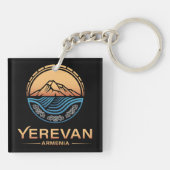 Yerevan Armenia Sleutelhanger (Achterkant)