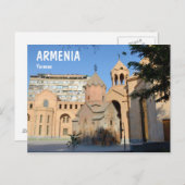 Yerevan, Armenië Briefkaart (Voorkant / Achterkant)