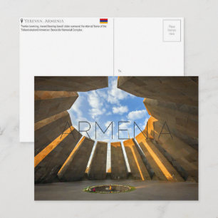 Yerevan, Armenië Reisansichtkaart Briefkaart