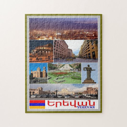 Yerevan - I Love - Legpuzzel (Verticaal)