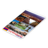 Yerevan - I Love - Magnet Magneet (Linkerzijde)