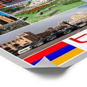 Yerevan - I Love - Poster (Hoek)