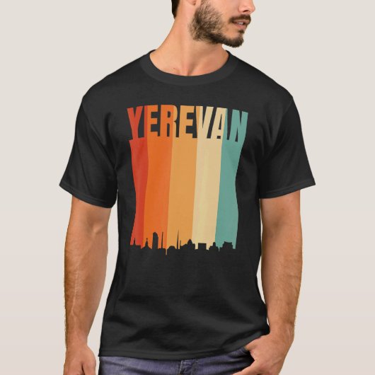 Yerevan Skyline T-shirt (Voorkant)