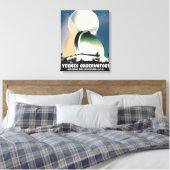 Yerkes Observatorium Williams Bay, Wisconsin, VS, Canvas Afdruk (Insitu (Slaapkamer))