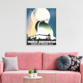 Yerkes Observatorium Williams Bay, Wisconsin, VS, Canvas Afdruk (Insitu (Woonkamer))