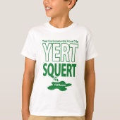 YERTSQUERT kinder T-shirt (Voorkant)