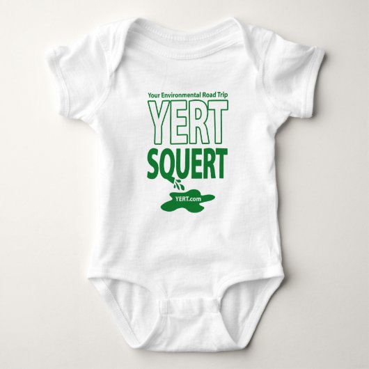 YERTSQUERT organisch Romper (Voorkant)
