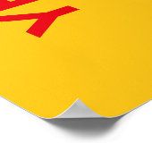 YES, CHEF! – Funny Kitchen Poster (Hoek)