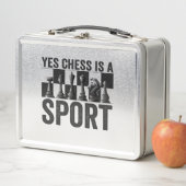 Yes Chess is a Sport Funny Chess Lovers Gift (In situ)